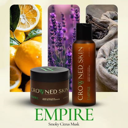 Empire Body Butter Cologne - Smoky Citrus Musk