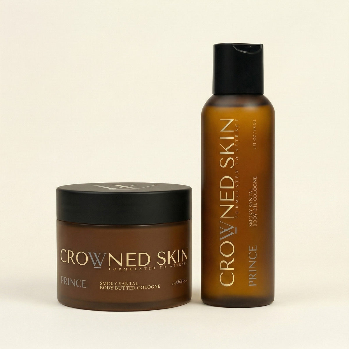 Prince Body Butter and Prince Body Oil (4 oz) Bundle Set