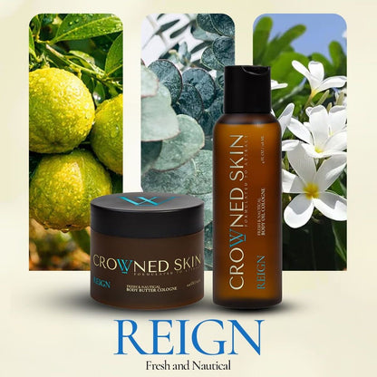 Reign Body Butter Cologne - Fresh and Nautical