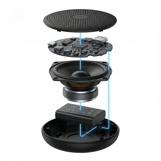 Aurkade SoundSphere Mini Portable Bluetooth Speaker